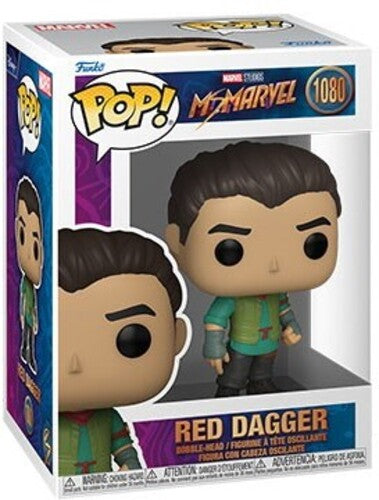FUNKO POP MS. MARVEL - 1080 RED DAGGER