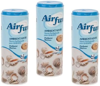 Amahogar 3 Deodorante per Posacenere Sabbia Profumata Fragranze Marino da 350gr