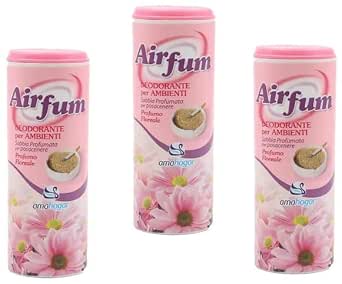 Amahogar 3 Deodorante per Posacenere Sabbia Profumata Fragranze Floreale da 350gr