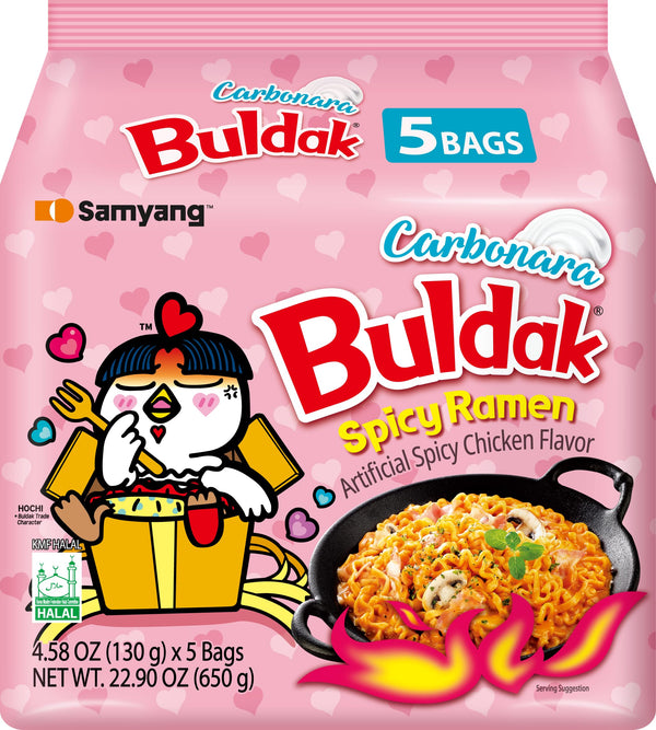 SAMYANG BULDAK CARBONARA 5 PACKS