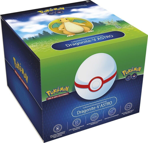 Spada e Scudo Pokemon GO Collezione Portamazzo Premier Dragonite V ASTRO (IT)
