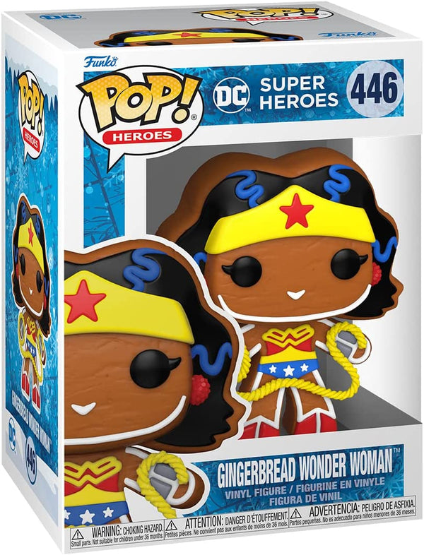 FUNKO POP HEROES DC COMICS - 446 GINGERBREAD WONDER WOMAN