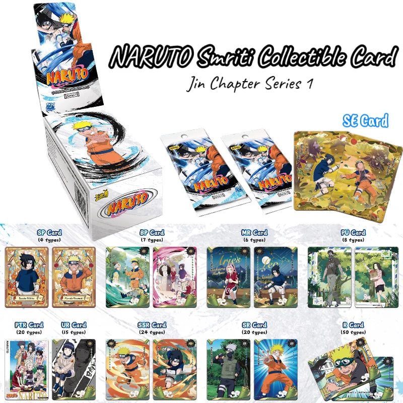 Naruto Kayou TC SERIES 1 Chapter Jin Booster Box 10 bustine (ENG)