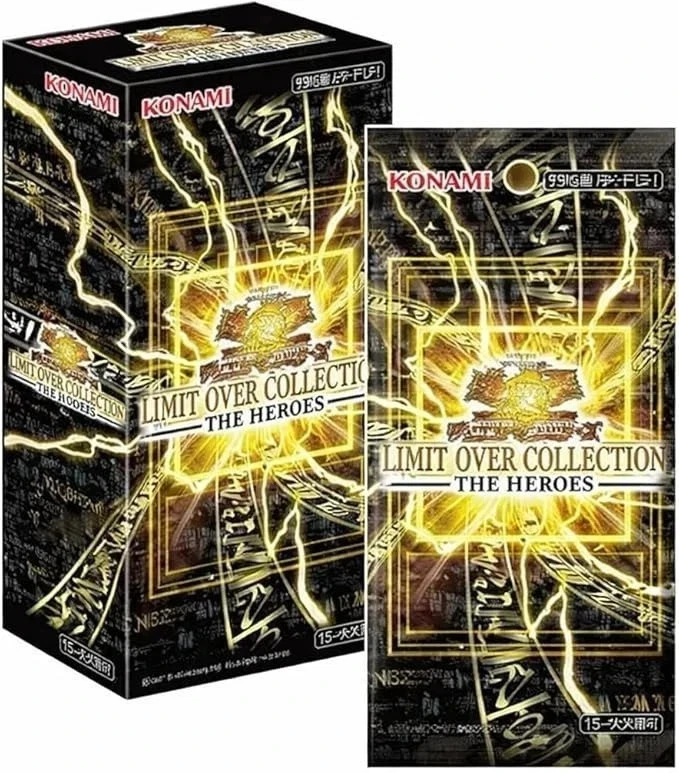 Yu-Gi-Oh! Limit Over Collection: The Heroes - Booster Box 15 Buste (JAP)