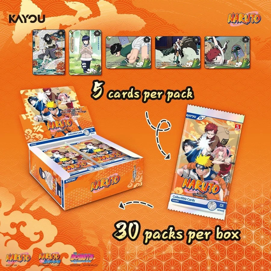 Naruto Kayou Smriti series 01 Booster Box Sealed 30 Bustine (ENG)