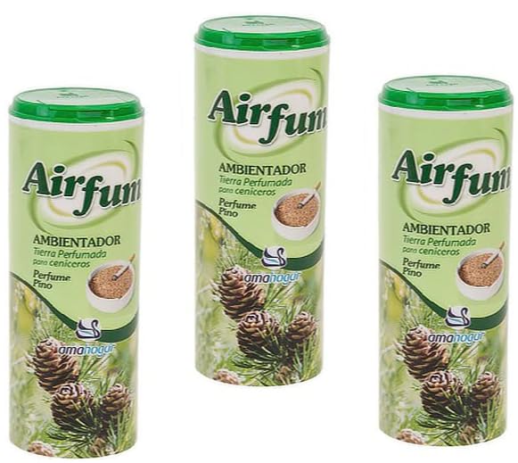 Amahogar 3 Deodorante per Posacenere Sabbia Profumata Fragranze Pino da 350gr