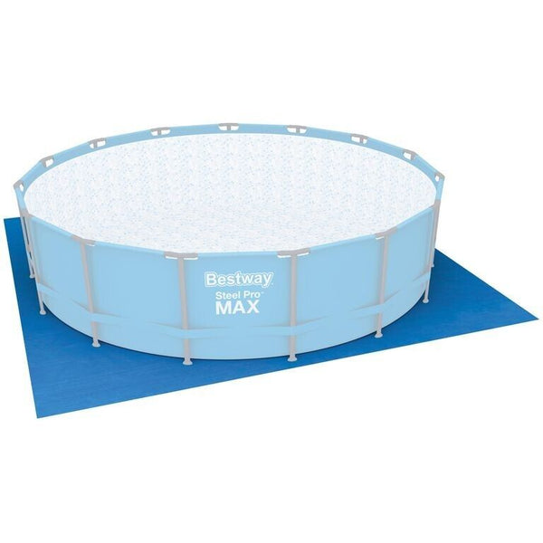 BESTWAY 58003 telo tappeto base per piscine sottopiscina quadrato cm 488 x 488