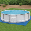 BESTWAY 58003 telo tappeto base per piscine sottopiscina quadrato cm 488 x 488