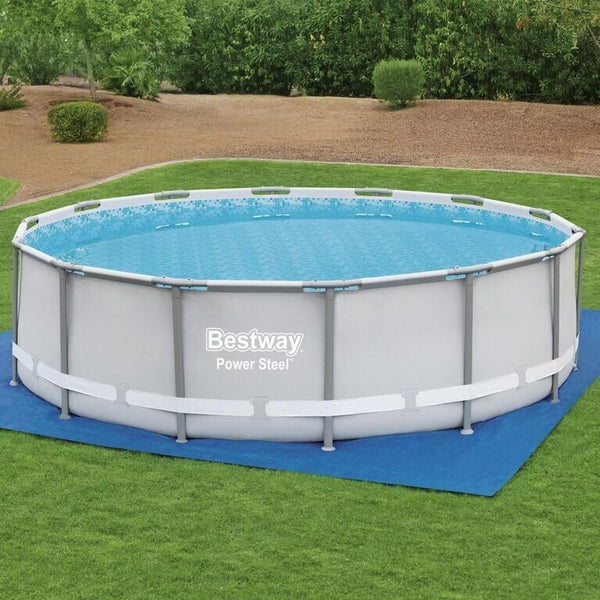 BESTWAY 58003 telo tappeto base per piscine sottopiscina quadrato cm 488 x 488