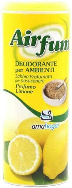 Amahogar Airfum Deodorante Posacenere Sabbia Profumata Diverse Fragranze 350g