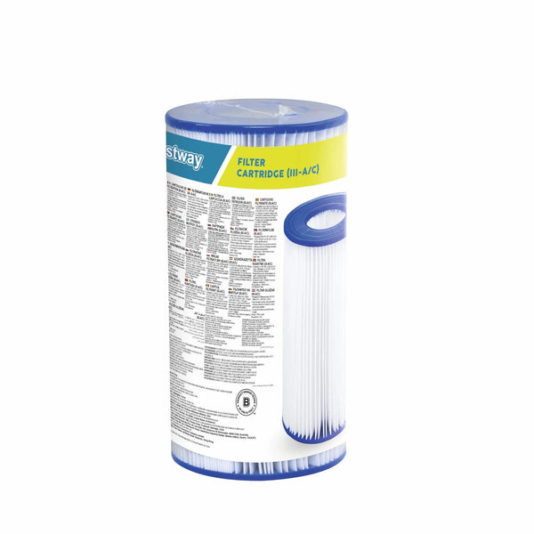 BESTWAY 58012 Cartuccia filtro di tipo 3 III A C per pompe fino a 5678 Lt/h