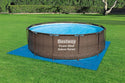 BESTWAY 58001 telo tappeto base per piscine sottopiscina quadrato cm 335 x 335