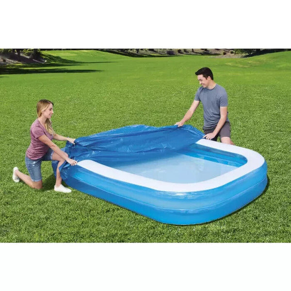 BESTWAY Telo copripiscina copertura azzurro per piscine da 262 x 175 cm