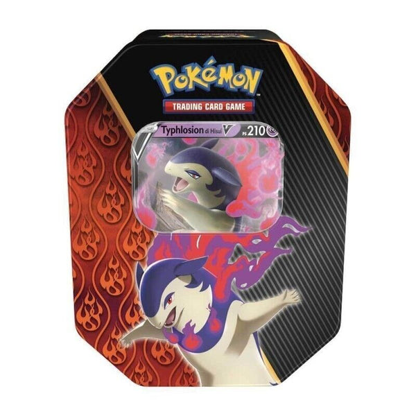 POKEMON TIN DA COLLEZIONE" POTERI DIVERGENTI" TYPHLOSION DI HISUI V SIGILLATO