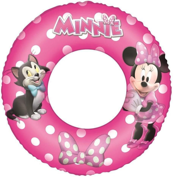 Bestway 91040-5 Salvagente ciambella gonfiabile per bambini Minnie, 3-6 anni