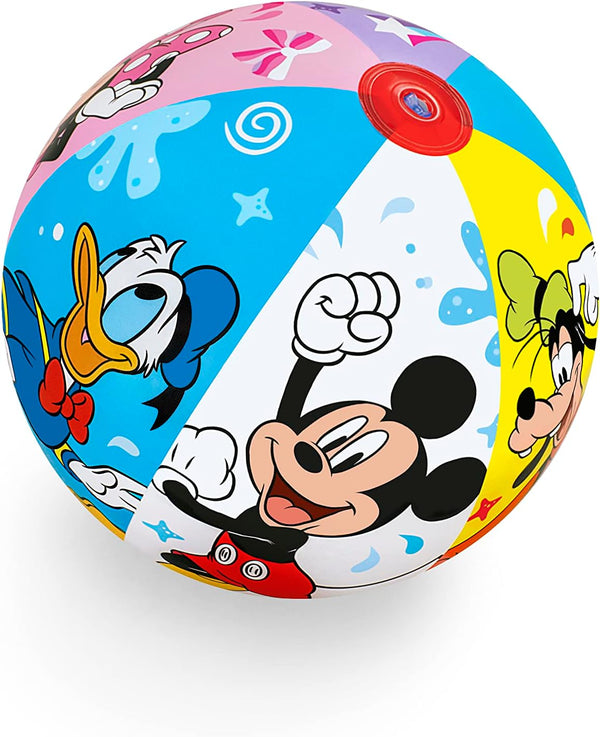 Bestway 91098 Pallone da spiaggia Mickey & Friends Disney Topolino