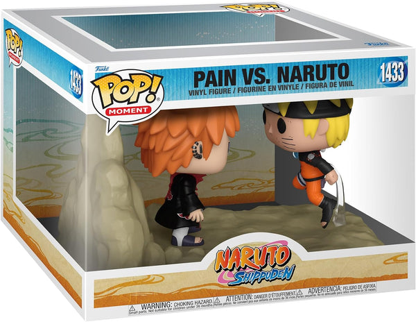 FUNKO POP MOMENT NARUTO SHIPPUDDEN - 1433 PAIN VS. NARUTO