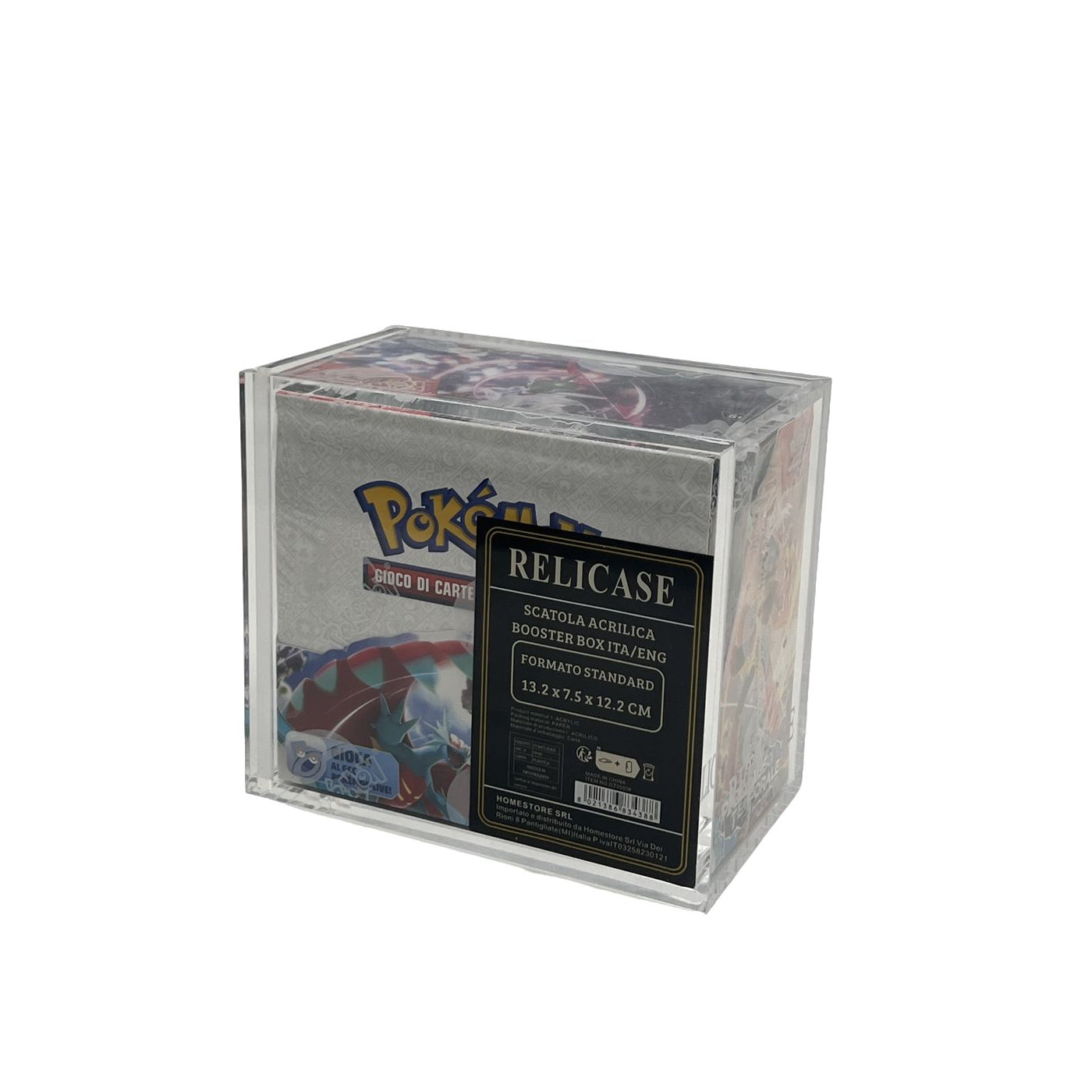 RELICASE TECA CASE ACRILICO PER POKEMON BOOSTER BOX DISPLAY 36