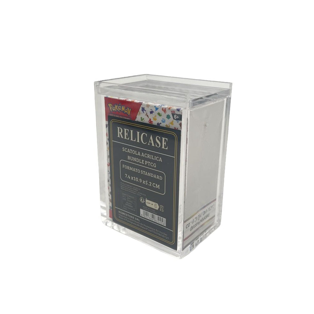 RELICASE TECA CASE ACRILICO PER POKEMON COLLEZIONE BUNDLE ITA/ENG Immagine principale del prodotto