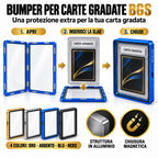 RELICASE - BUMPER per carte GRADATE BGS Custodia in Alluminio con Calamite