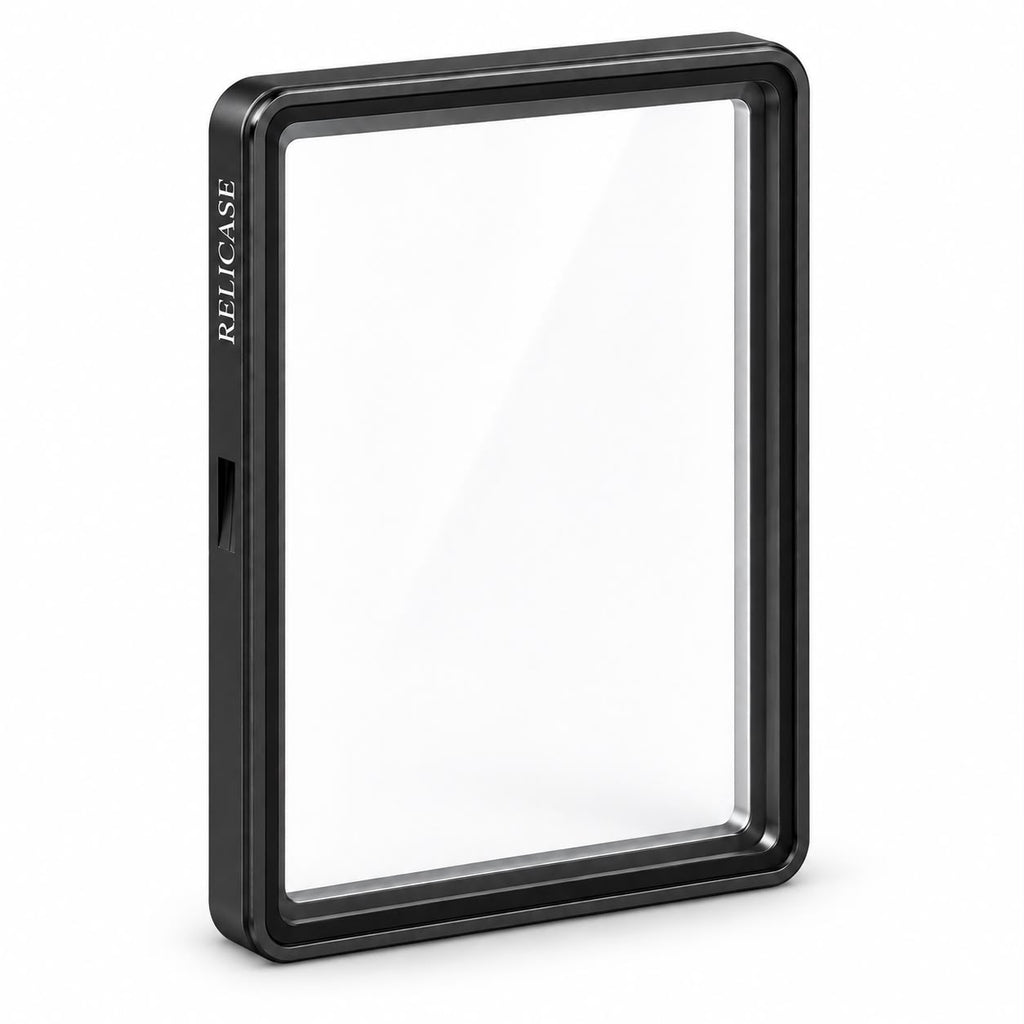 RELICASE - BUMPER per carte GRADATE PSA / AI Grading / GRAAD Custodia in Alluminio con Calamite