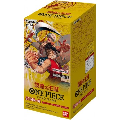 One Piece OP-04 Kingdoms of Intrigue - Booster Box SEALED 24 Bustine (JAP)