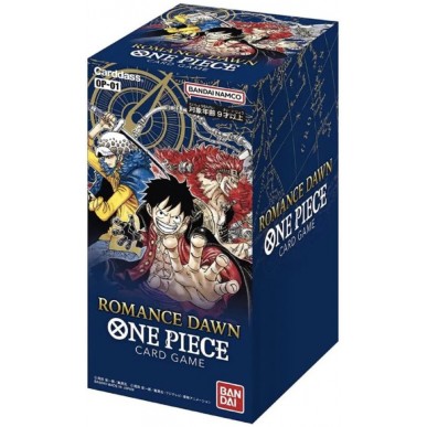 One Piece OP-01 Romance Dawn - Booster Box SEALED 24 Bustine (JAP)