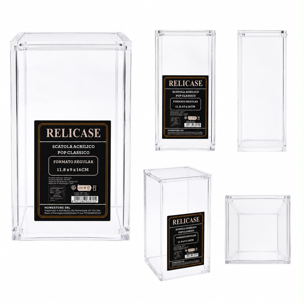 RELICASE TECA CASE ACRILICO PER FUNKO POP Immagine principale del prodotto