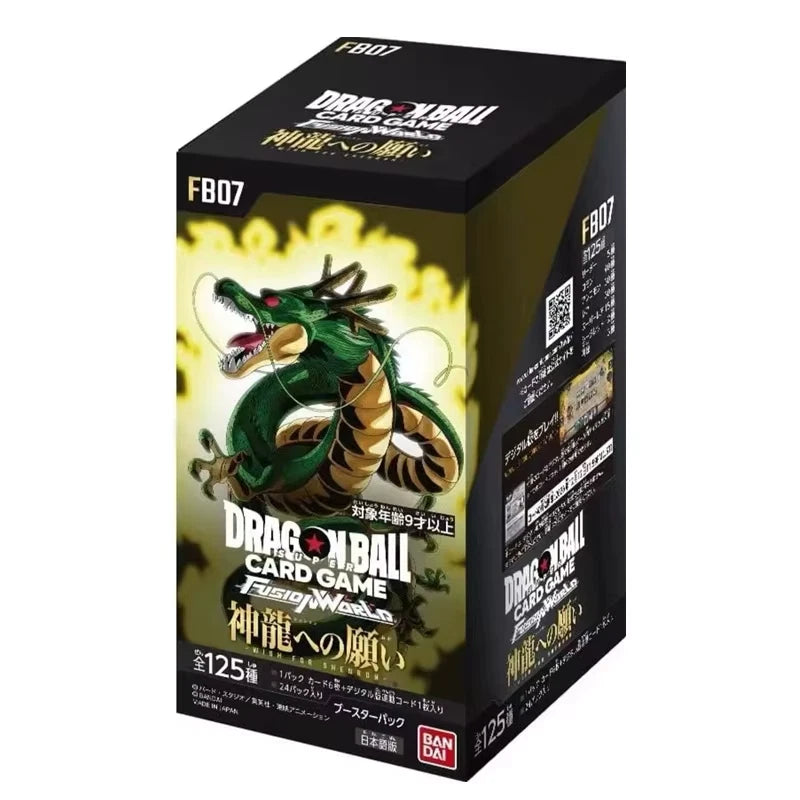 Dragon Ball FB-07 Wish for Shenron - Booster Box SEALED 24 Bustine (JAP)