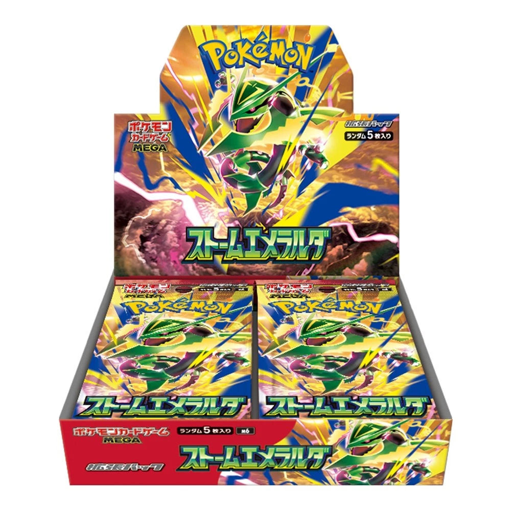Pokemon M6 Storm Emerald - Booster Box SEALED 30 Bustine (JAP) Pokemon Card