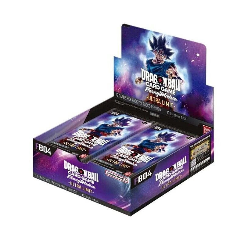 Dragon Ball Super Fusion World Raging Roar FB-04 sealed English 12 CARDS FOR PACK 24 PACKS FOR BOX Immagine principale del prodotto
