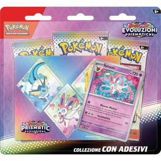 Scarlatto & Violetto: Evoluzioni Prismatiche - Sylveon - Collezione con Adesivi (ITA)