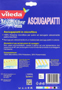 2 Asciugapiatti VILEDA Microfibre Plus asciuga piatti microfibra canovaccio