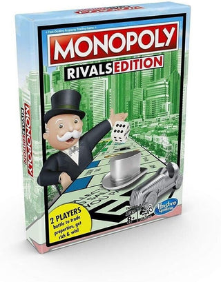 Monopoly Rivals Edition 2 Giocatore Gioco Hasbro Gaming Nuova fabbrica Sigillata