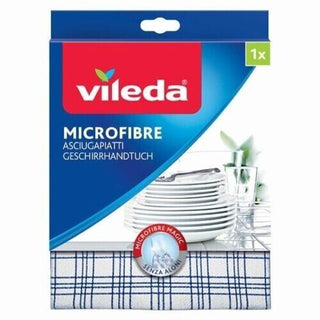 4 Asciugapiatti VILEDA Microfibre Plus asciuga piatti microfibra canovaccio