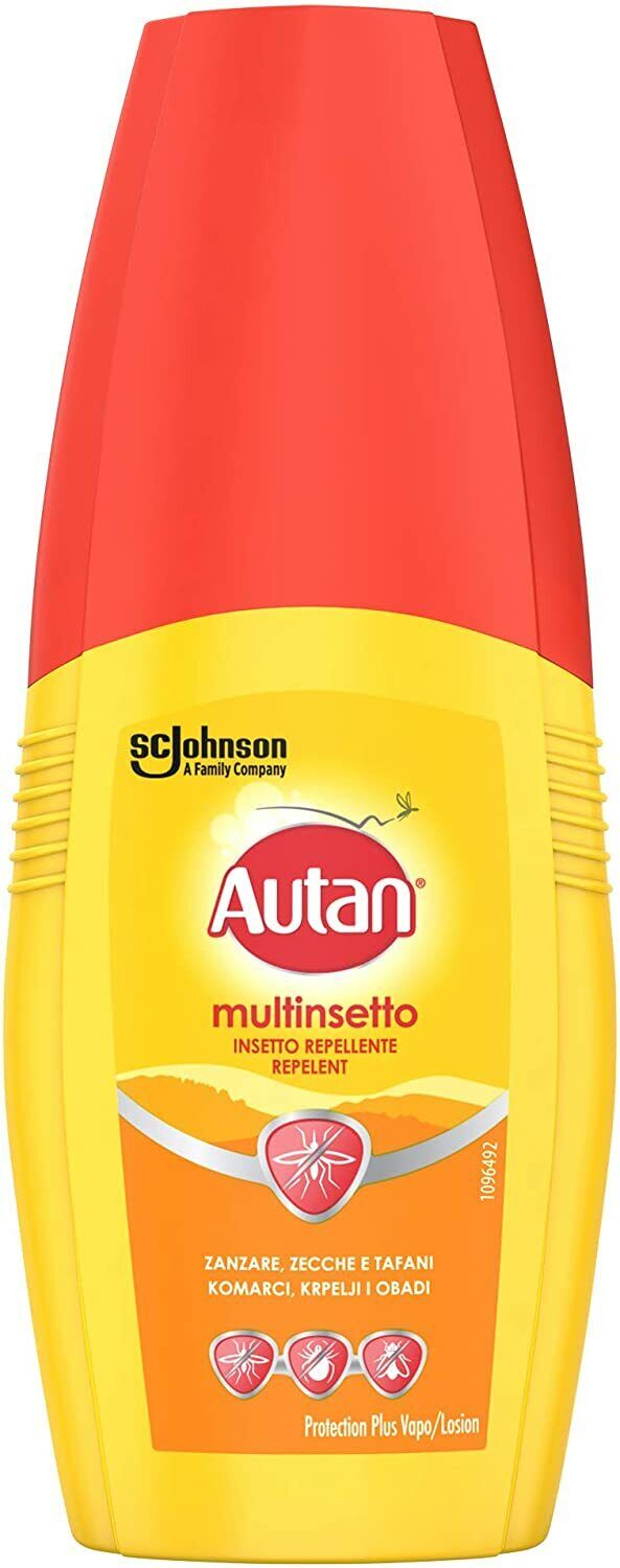 Autan Multinsetto Vapo Insetto Repellente e Antizanzare Comuni 100ml