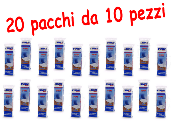 200 panni per spolverare L'UNICO ORIGINALE unico originale elettrostatico 22x60