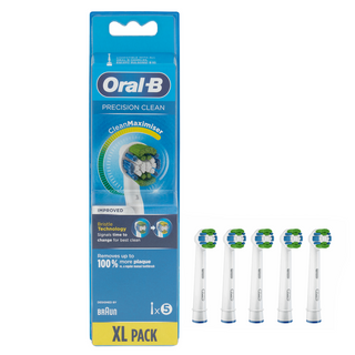 5 testine ricambio Oral-B precision clean XL pack cleanmaximizer oral B