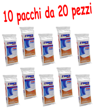 200 panni mangiapolvere antipolvere stracci L'UNICO ORIGINALE polvere 18 x 37,5