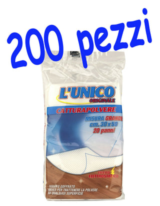 200 panni mangiapolvere antipolvere stracci L'UNICO ORIGINALE polvere 30 X 50