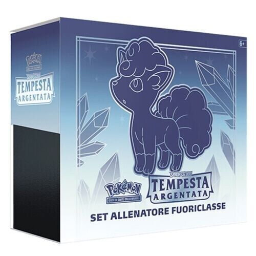 Box carte Pokémon  "Tempesta Argentata"  Set Allenatore Fuoriclasse ITA