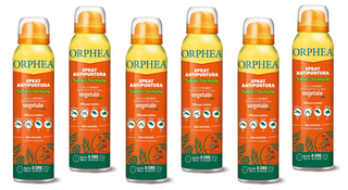 6 x Orphea Spray Antipuntura Repellente Insetti Vegetale Safari profumato 100 ml