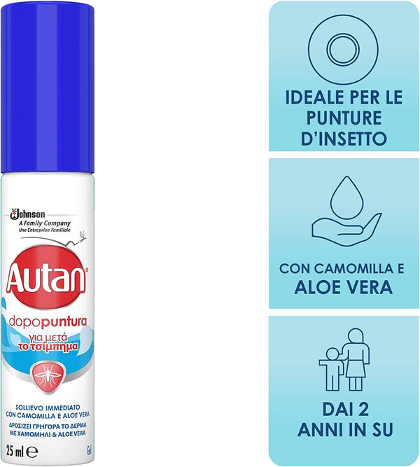 Autan dopopuntura 25ml dopo puntura spray